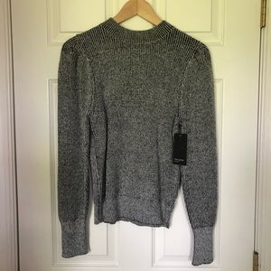 Free Press sweater with puff sleeves Size Small